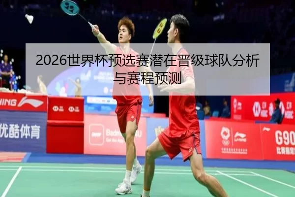 2026世界杯预选赛潜在晋级球队分析与赛程预测